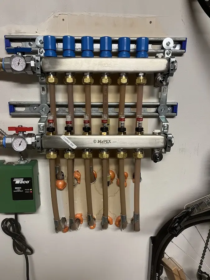 Plumber performing Gas Leak Detection at a residential property in Goodlettsville